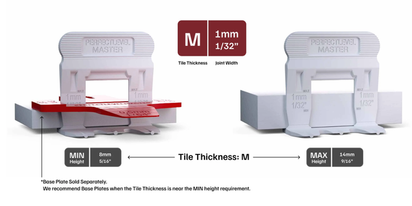 T-LOCK  M CLIPS 1MM (250 PCS BAG) 250MC1MM