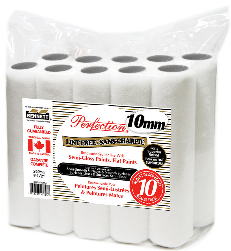 BENNETT 'Perfection' 10PK Roller - Semi-Smooth - 10MM