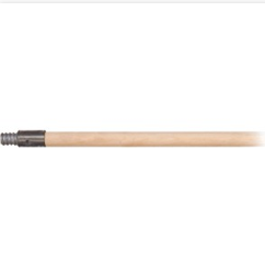 Dynamic 00366 48" x 15/16" Wooden Extension Pole w/ Metal Threaded Tip