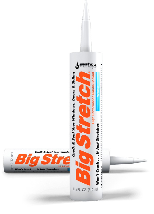 Sashco Big Stretch White Caulk 10.5oz